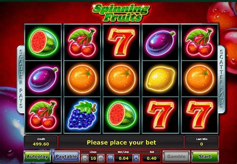 slot machine gratis frutta